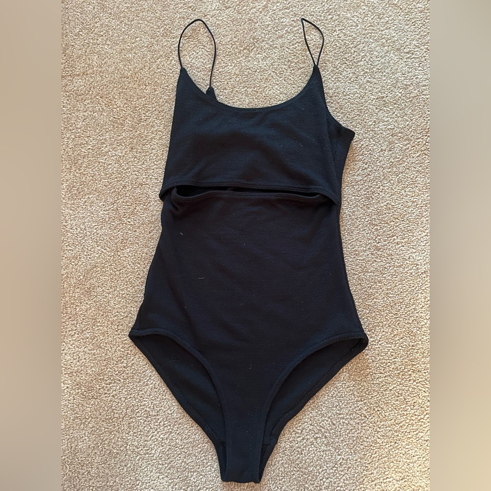 Wilfred Aritzia Cut-out Bodysuit XXS